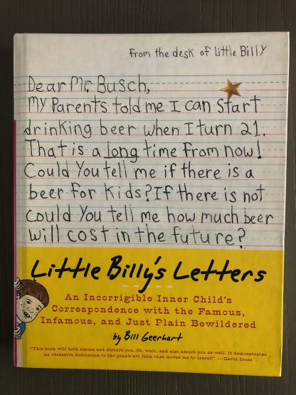 Little Billy's letters
